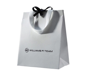 Sacs cadeaux en tissu rose personnalisés de haute qualité, vente en gros, différents types de poignées, matériau en carton - Product Image 3