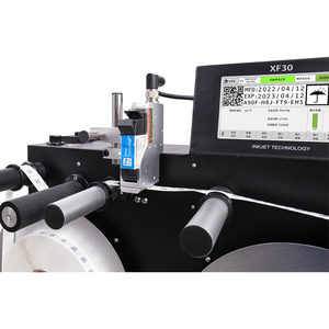 Tốc Độ Cao Di Động Quanh Co Sticker Mã Hóa Máy OEM/ODM Xf30 12.7Mm Mini Máy Tính Để Bàn Nhãn Rewinder - Product Image 2