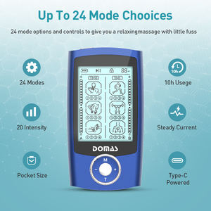 Hot <span class=keywords><strong>Sale</strong></span> Schmerz linderung <span class=keywords><strong>Tens</strong></span> Physiotherapie Muskel massage gerät 24 Modi Body Relax Massage gerät - Product Image 4