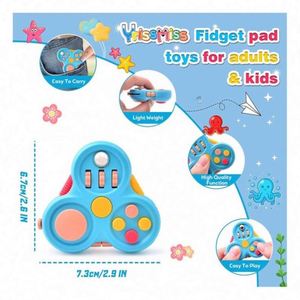 High Quality <b>Fidget</b> <b>Rings</b> Twist Toy ADHD <b>Fidget</b> Gear Chain Sensory Stimulation Features for Both Adults and Kids <b>Fidget</b> Needs - Product Image 5