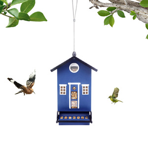 Oniya Tùy Chỉnh Bird Trung Chuyển Kim Loại Sóc Bằng Chứng Treo Nhà Chim Trung Chuyển Cho Ngoài Trời Chim Hoang Dã Hồng Y <span class=keywords><strong>Finch</strong></span> Chickadee - Product Image 2