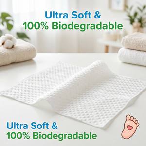 Toallitas Húmedas para Bebé de Bambú Sin Plástico, Biodegradables, Sin Alcohol, pH Equilibrado, con Logotipo Personalizado, Proveedor de Fábrica - Product Image 3