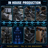 Costume de robot LED Shengchi avec éclairage intégré pour l'e-sport, les ouvertures, les DJ, les soirées rave, les boîtes de nuit - Vente en gros du fabricant