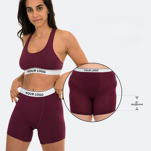 BoyShorts modali da donna boxer da donna Plus Size a <span class=keywords><strong>vita</strong></span> <span class=keywords><strong>alta</strong></span> 5 pollici - Product Image 3