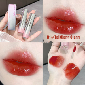 ลิปสติกแก้วกระจกลิปกลอสสำหรับฤดูร้อนสไตล์เกาหลีสำหรับเด็กนักเรียนผู้หญิงดูซีดและกระจ่างใสโดยไม่ต้องแต่งหน้า - Product Image 5
