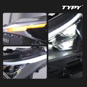 TYPY 12V New Upgrade Kit for 2019-2025 Lexus UX Headlight Assembly Premium Triple-Eye LED <b>Daytime</b> <b>Running</b> <b>Lights</b> & Turn Signals - Product Image 2