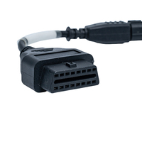Cable de diagnóstico automotriz de cobre OBD con adaptador para Cable General 6 pines IP67 a prueba de agua 12V