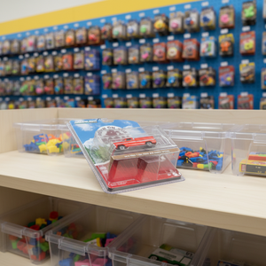 Özel şeffaf plastik sıcak tekerlek menteşeli kapaklı durumda geri dönüşümlü PET Blister tepsi için döküm oyuncak arabalar ve araçları - Product Image 1