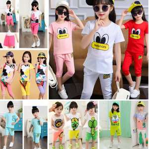 Ensembles de vêtements d'été tendance pour enfants, vêtements pour enfants 100% coton de qualité supérieure, liquidation de stock, vente en gros, Chine - Product Image 6