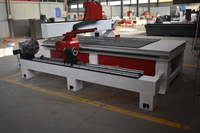 Routeur CNC 1325 4 axes ATC pour le travail du bois avec axe rotatif pour la production de meubles