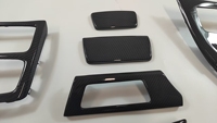 Pièces de décoration intérieure en fibre de carbone sèche pour BMW Série 3 E92 M3, pièces de remplacement
