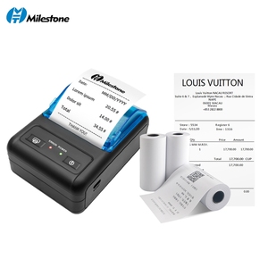 <span class=keywords><strong>Mini</strong></span> <span class=keywords><strong>Impresora</strong></span> Térmica MHT-P11 de 58 mm para Recibos y Tickets con Código QR, Compatible con Android e iOS - Product Image 1