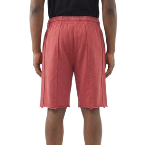 TOPSHOW Custom <b>Men</b> Summer Cotton Solid <b>Pattern</b> Elastic Waist vintage <b>shorts</b> Straight Sports <b>shorts</b> de hombre - Product Image 3