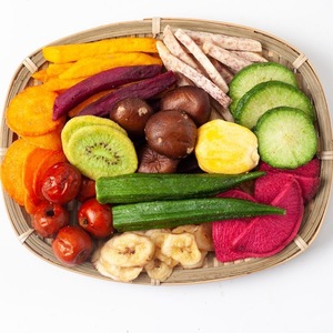 Chips Crujientes de Frutas y Verduras Orgánicas Mixtas, Sabor Original, <span class=keywords><strong>Snacks</strong></span> Crujientes en Rodajas, Frutas y Verduras Variadas, 55g - Product Image 5