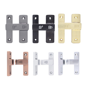 Cerradura para Puerta Corredera Jin Aoding, Aleación de Zinc, Ángulo Recto de 90 Grados, Pestillo para Puerta de Granero, Antirrobo, Uso General - Product Image 1