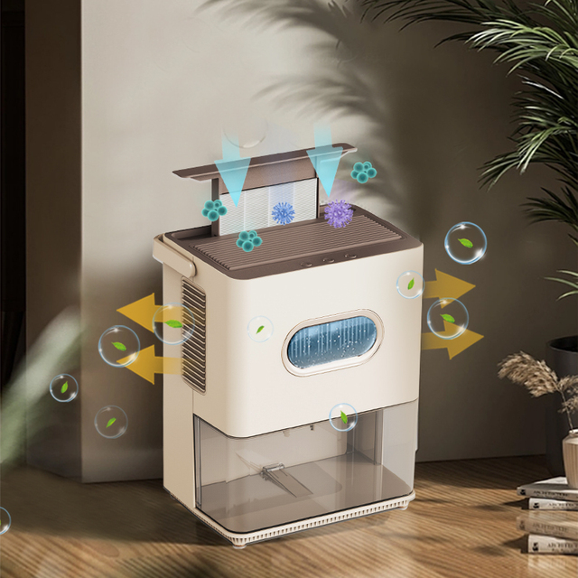 Deshumificador Home air Peltier Small Dehumidifier with Purifier Filter