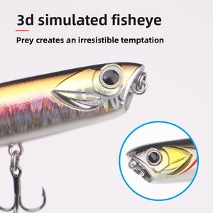 Esca Artificiale Galleggiante a Forma di Matita per Pesca in Mare, Oceano e Spiaggia, per Carpe, Spigole e <span class=keywords><strong>Pesce</strong></span> Mandarino - Product Image 4