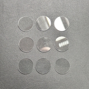 Pietre Preziose Sintetiche di Zaffiro Bianco Trasparente Spessore 0,8mm, Corindone Pulito per Quadranti di Orologi - Product Image 2