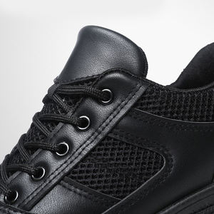 <span class=keywords><strong>Venta</strong></span> directa <span class=keywords><strong>de</strong></span> fábrica, zapatos para correr para hombre, zapatos planos <span class=keywords><strong>de</strong></span> cuero negro versátiles transpirables <span class=keywords><strong>de</strong></span> primavera, zapatos <span class=keywords><strong>de</strong></span> vestir informales, zapatos para caminar al aire libre - Product Image 4