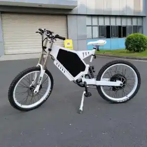 인기있는 ebike 72v 5000w 자전거 전체 서스펜션 26 "산악 자전거 72v 리튬 이온 배터리 전기 자전거