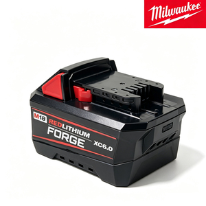 Batería de Iones de Litio <span class=keywords><strong>Milwaukee</strong></span> <span class=keywords><strong>M18</strong></span> FORGE XC8.0 REDLITHIUM de Fábrica, Batería para Herramientas Eléctricas Inalámbricas con Protección Contra Sobrecalentamiento y Salida Estable - Product Image 4