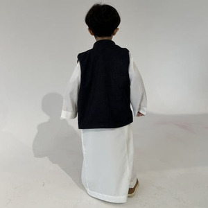 Chaleco Infantil Árabe Personalizado de Doble Cara para Niños, Estilo Dubái, para Invierno y Primavera, Listo para Ramadán - Product Image 6