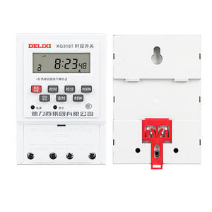100% Original DE-LIXI KG316T AC220V Microcomputer Programmable <b>Timer</b> Switch LCD Digital ON/OFF Daily Weekly Programmable10A - Product Image 2