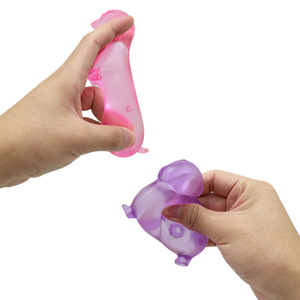 Juguete Antiestrés de Plástico Transparente con Forma de Salchicha y Relleno de Maltosa, para Niños, en Oferta - Product Image 4