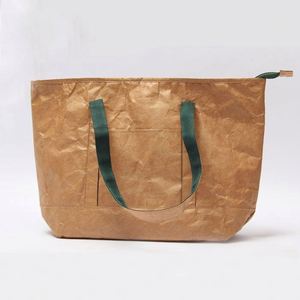 Waterproof Travel Beach <b>Bag</b> Custom Shopping Tote Washable Tyvek Paper <b>Bag</b> - Product Image 2