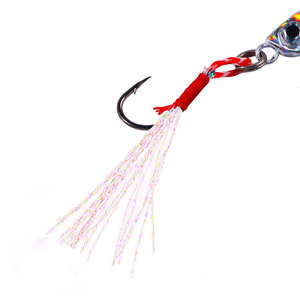 Esche artificiali in metallo <span class=keywords><strong>da</strong></span> 10g-60g per la <span class=keywords><strong>pesca</strong></span> in <span class=keywords><strong>riva</strong></span>, jig luminosi a forma di zebra, esche a cucchiaio in piombo <span class=keywords><strong>con</strong></span> ami assist per la <span class=keywords><strong>pesca</strong></span> in mare - Product Image 6