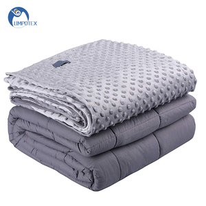 Usage domestique en coton matelassé <span class=keywords><strong>pas</strong></span> <span class=keywords><strong>cher</strong></span> doux l'autisme <span class=keywords><strong>minky</strong></span> couverture avec housse de couette - Product Image 1