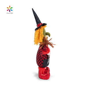 Decoración de Halloween de la Fábrica Susangifts, Fantasmas, Duendes con Ropa Roja y Cabello Amarillo, Bruja de Pie para Interiores, Hogar y Tienda - Product Image 4