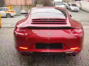 Diffuseur de pare-chocs de voiture en fibre de carbone de style Offre Spéciale <span class=keywords><strong>911</strong></span> V pour <span class=keywords><strong>Porsche</strong></span> <span class=keywords><strong>911</strong></span> 992 diffuseur arrière - Product Image 5