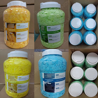 Feuilles de savon personnalisées avec logo OEM pour salon, fleurs de savon jetables pour pédicure