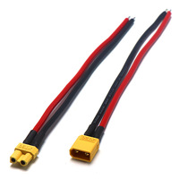 Xt30 Xt60 Xt90 connecteur de cordon d'alimentation 2P mâle femelle prise d'amarrage modèle d'avion Drone batterie au Lithium cuivre PVC pour automobile