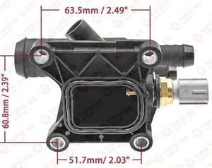 Kfz-Auspuff anlage Los Thermostat Gehäuseteile OEM AG9G8K556BB CJ5E8K556AB CJ5Z8K556BFC Für Ford Mondeo - Product Image 2