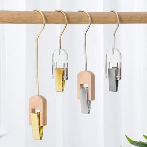 Nordic Metal Golden Hook Scarf Towel Hijab <strong>Hanger</strong> with Custom Logo <strong>Clips</strong> Durable Design - Product Image 4