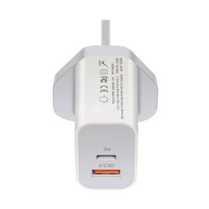 Hot Sale PD 18W EU AU Specification Charger with QC3.0 & PD Type-C Port Short Circuit Protection for Mobile Phones - Product Image 3