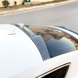 Audi A7 S7 RS7 2011-2017 Blade Style Rear Spoiler Piano Black Carbon Fiber Texture ABS Trunk Wing Exterior Modification - Product Image 3