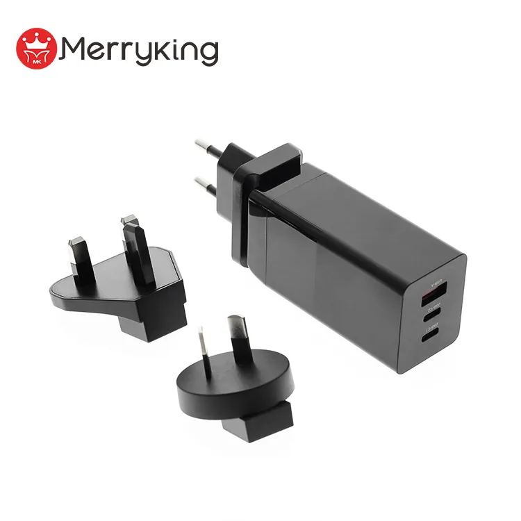 Merryking 65W GaN Type-c Charger Laptop Quick charge USB-C PD QC3.0 Wall Charger For Smartphone