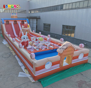 Nouveau design <span class=keywords><strong>Toboggan</strong></span> <span class=keywords><strong>aquatique</strong></span> gonflable personnalisé pour enfants, parc de jeux commercial, <span class=keywords><strong>centre</strong></span> de jeux aquatiques gonflables, parc à thème - Product Image 4