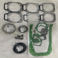 Pièces de rechange pour moteur de générateur marin Baudouin Jeu de chemises de piston 8M33 12M33 16M33 20M33 12M55 16M55 Kit de révision
