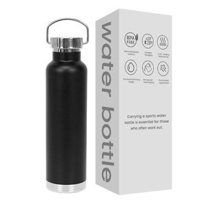 Bottiglia d'Acqua in Acciaio Inossidabile Resistente e Sicura con Impugnatura Ergonomica per Stili di Vita Attivi - Product Image 1