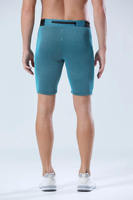 Shorts de compression cinq-quarts respirants et à séchage rapide pour hommes, idéaux pour la course, l'athlétisme et l'entraînement – Coupe ajustée extensible pour l'automne