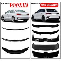 Aileron arrière en fibre de carbone pour Audi A3 A4 A5 A6 TT Sedan