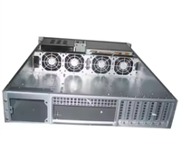 Nouvel arrivage Châssis PC industriel 2U 6 baies Boîtier compact pour serveur en rack à échange à chaud Facteur de forme ATX en plastique en stock