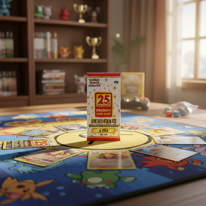 Paquete Promocional del 25 Aniversario de Pokemon Card, Versión Coreana, Paquete de Refuerzo Coleccionable Sellado, Edición Limitada Coreana - Product Image 3