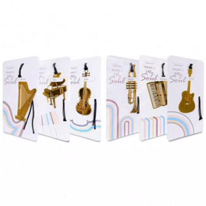 Segnalibro personalizzato per strumenti musicali cooper in metallo personalizzato - Product Image 5