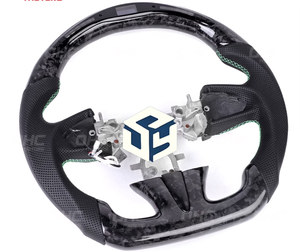 Volant LED personnalisable avec indicateur de régime pour Infiniti G37 G37x Coupé Berline G25 <span class=keywords><strong>Q40</strong></span> Volant en fibre de carbone avec LED 2007-2015 - Product Image 6