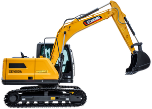 Nouvelle pelle sur chenilles XCMG XE105GA de 10,5 tonnes avec godet de 0,45 m³ - Product Image 2